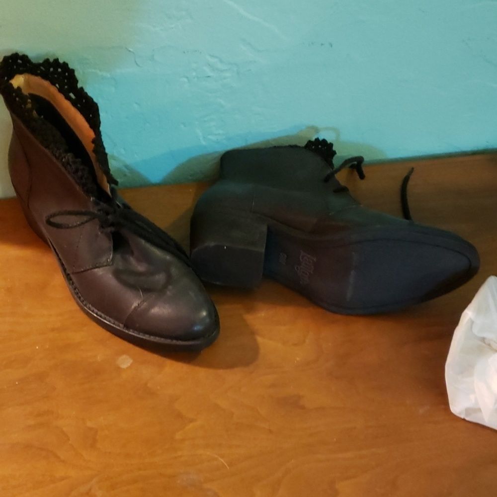 Lace top ankle boots adorable kawii lolita - Picture 3 of 5